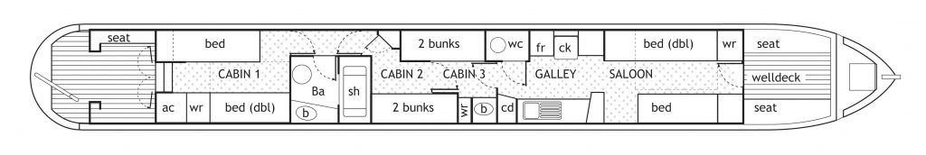 Floor plan for Brecon
