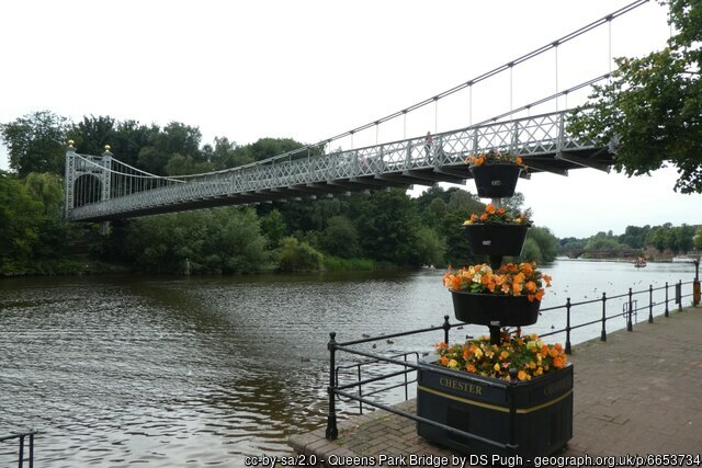 Queens Park Bridge, River Dee