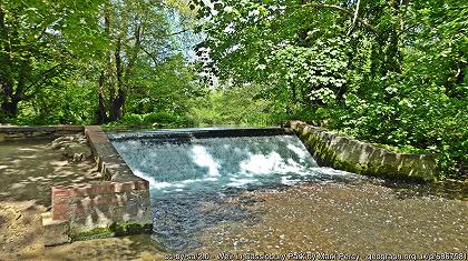 Weir in cassiobury park