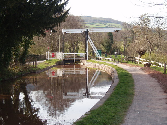 Lift Bridge at Talkbont On Usk