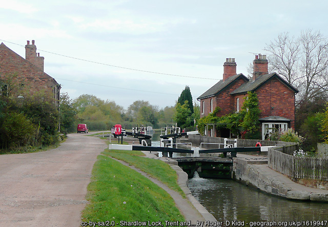 Shardlow Lock, Trent & Mersey Canal